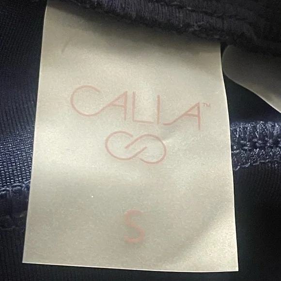 Calia soft scuba wide leg pant opulent blue size small NWT - Picture 5 of 7